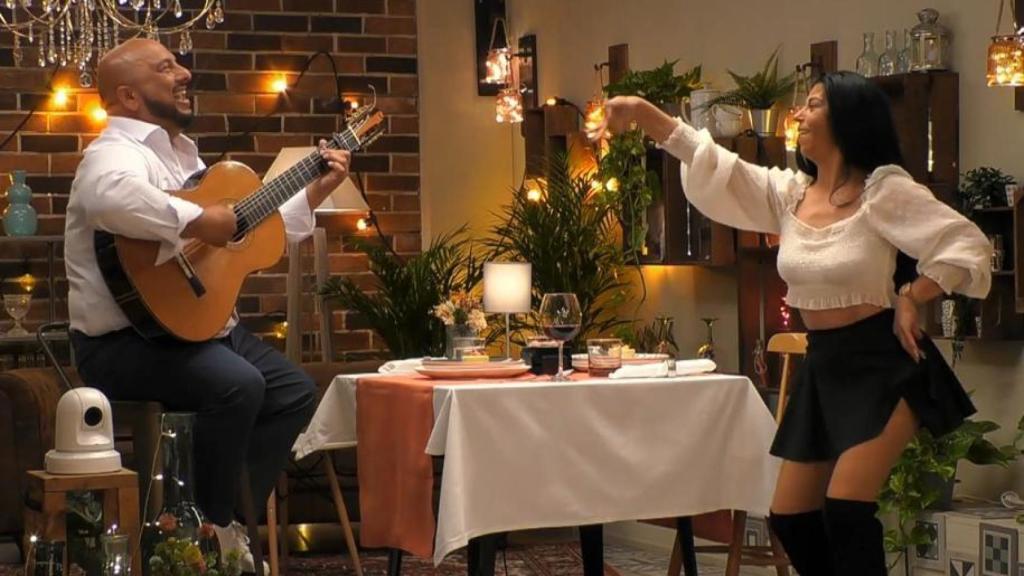 Cita de Manuel y Gloria en 'First Dates'.