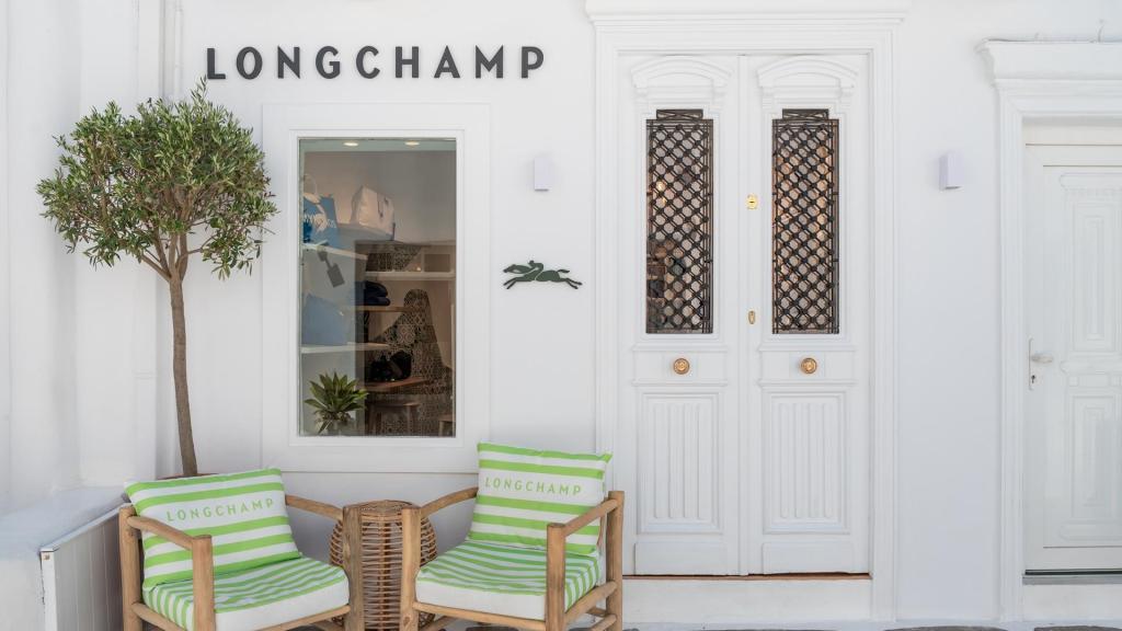 La 'boutique' de Longchamp en Mykonos.