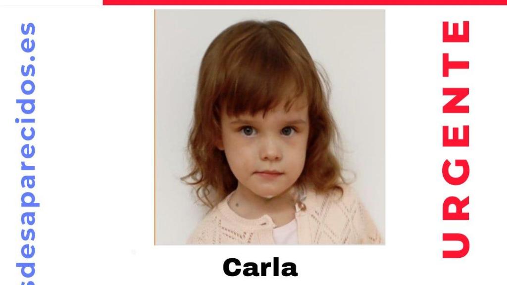 Carla tiene 4 años.