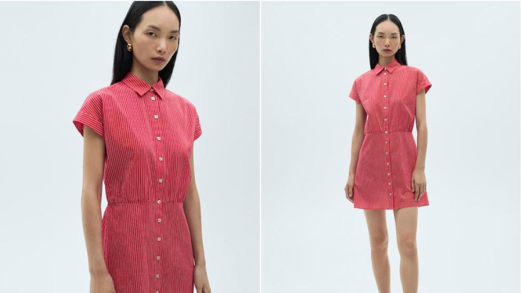 Vestido camisero. REF. 87050577