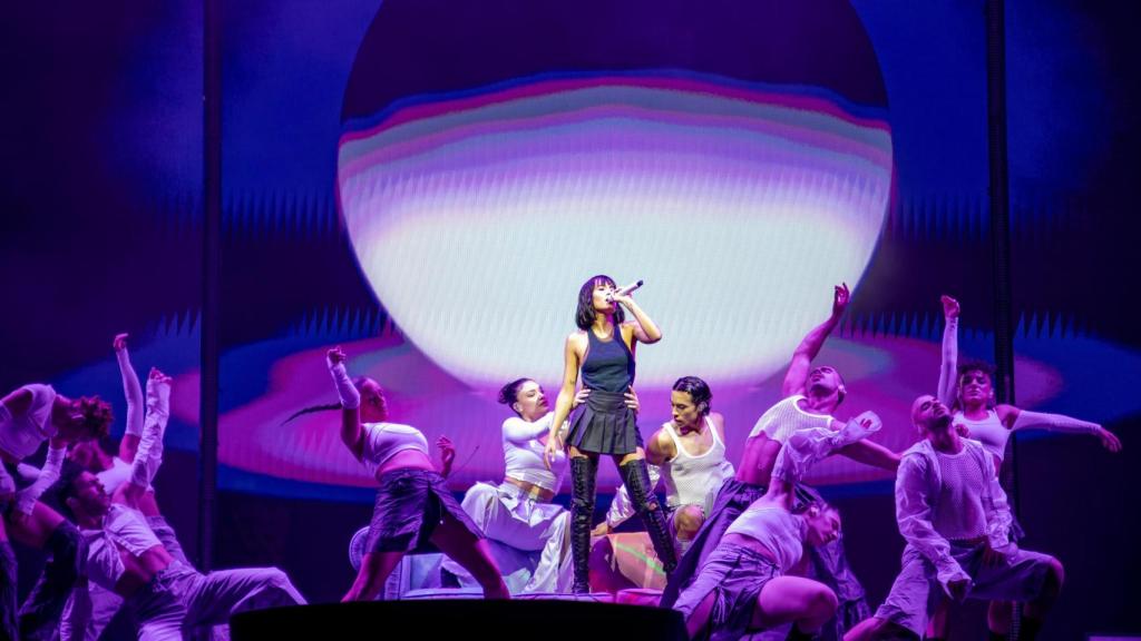 Aitana en un concierto en Málaga en el 2023.