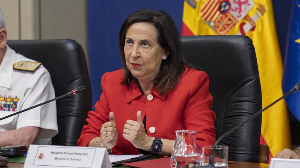 La ministra de Defensa, Margarita Robles