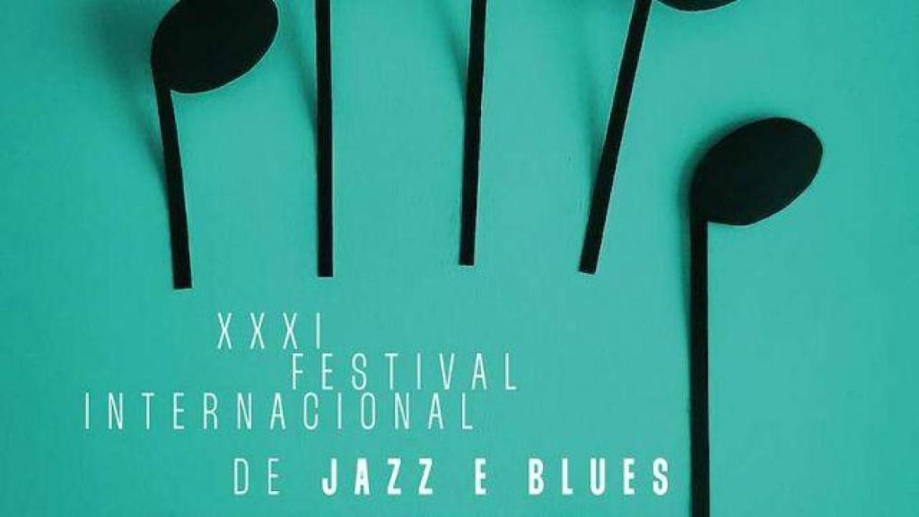 Cartel de la edición 2025 del Festival Internacional de Jazz y Blues de Pontevedra