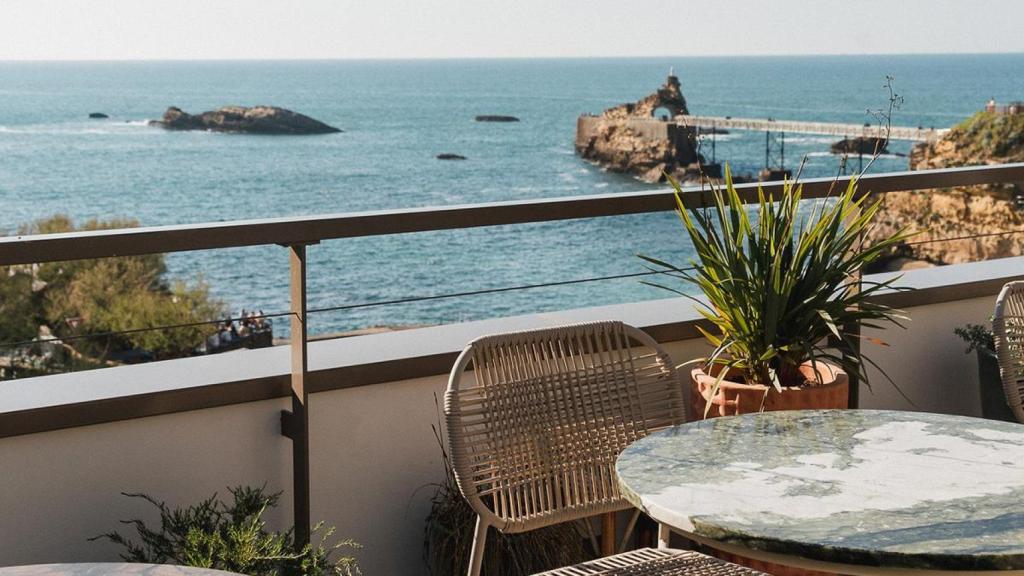 Las vistas desde la terraza.