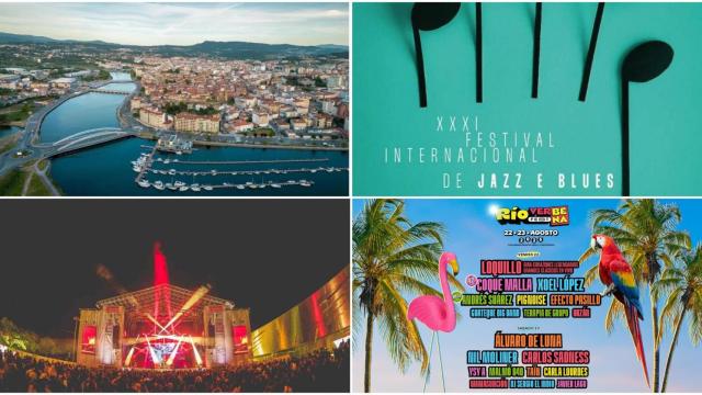 Estos son los grandes eventos del mes de agosto 2025 en Pontevedra