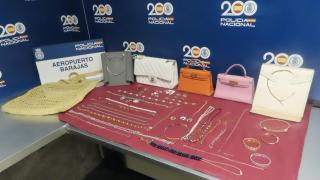 Las joyas sustraidas.