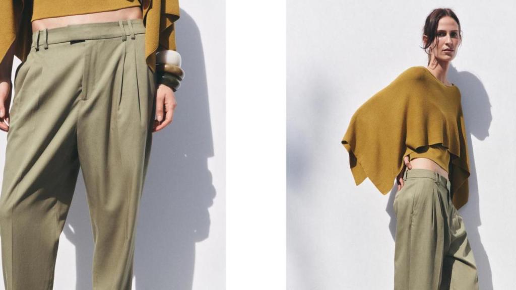 Pantalón pinzas. Ref. 6136/042/505