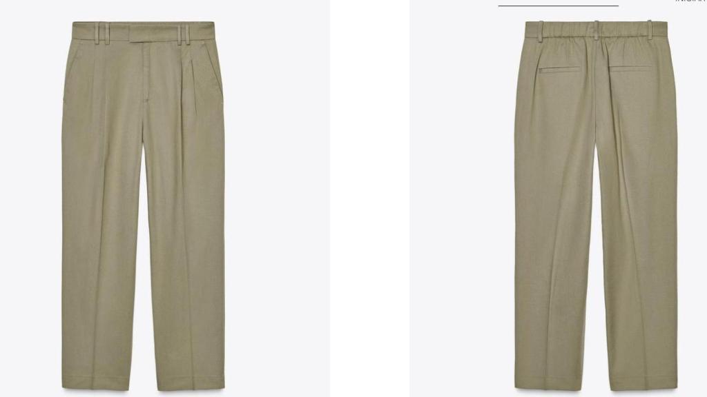 Pantalón pinzas. Ref. 6136/042/505