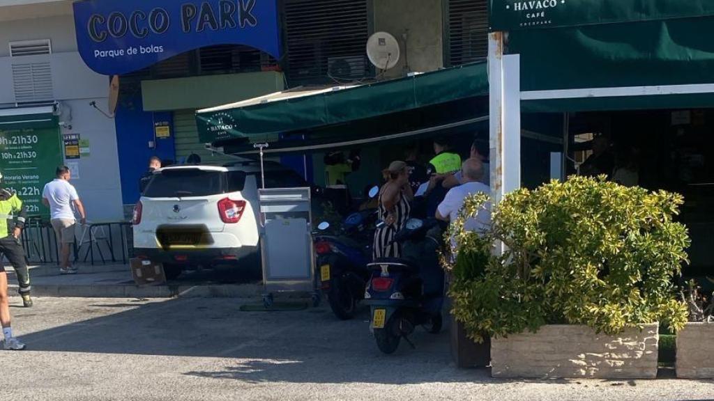 Una imagen del lugar de los hechos.