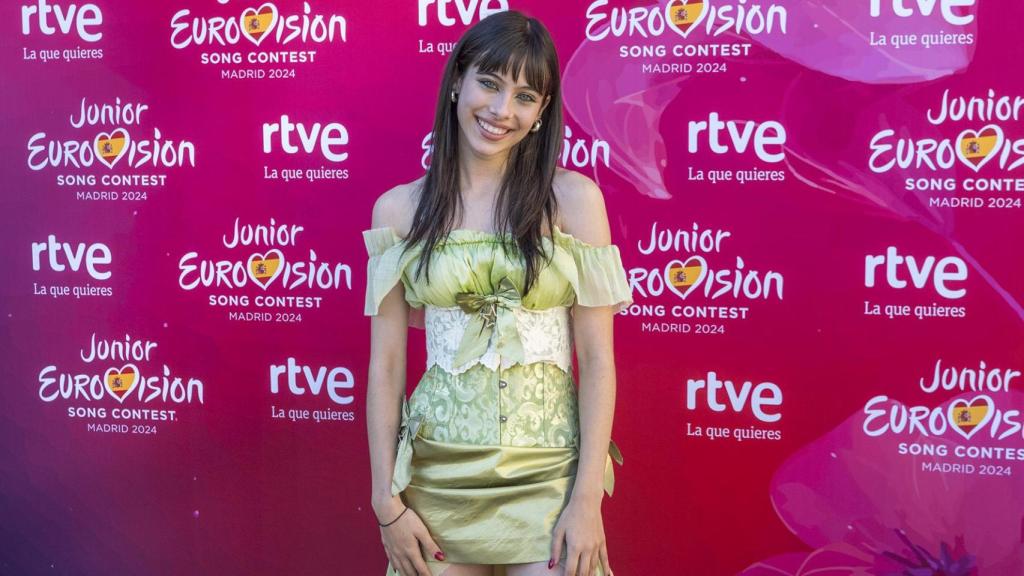La cantante lírica Melani García, en una presentación de RTVE.