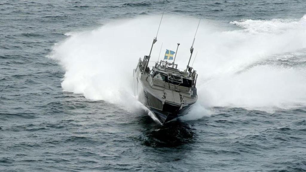 Lancha de combate CB90 de Suecia