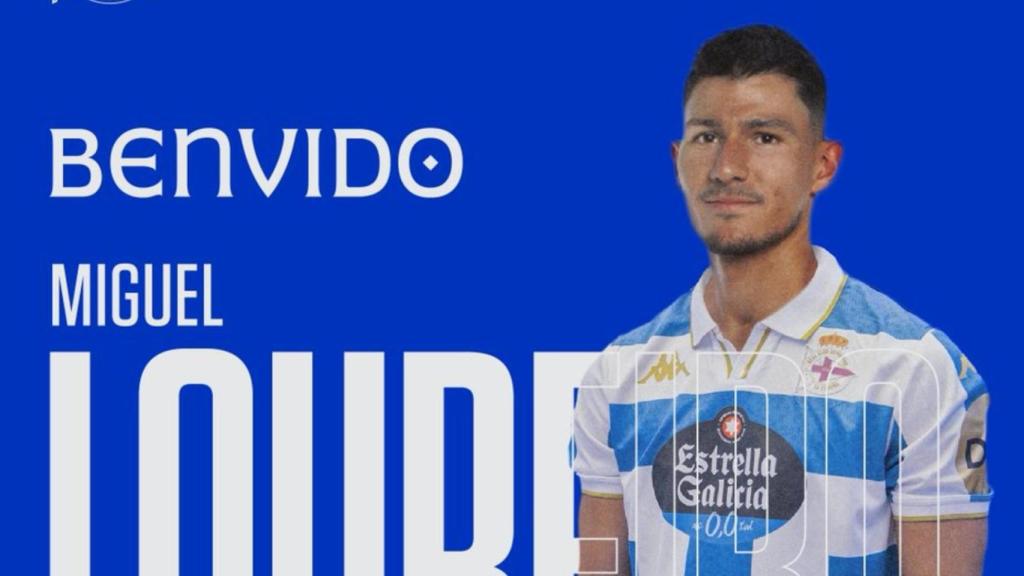 Oficial: Miguel Loureiro es nuevo jugador del Deportivo y firma hasta 2028