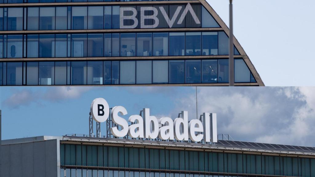 Sedes de BBVA y Sabadell.