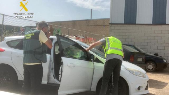 Coche con el que se produjo el siniestro