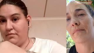 Leidy, a la izquierda, y Raquel, en una imagen del programa de Antena 3.