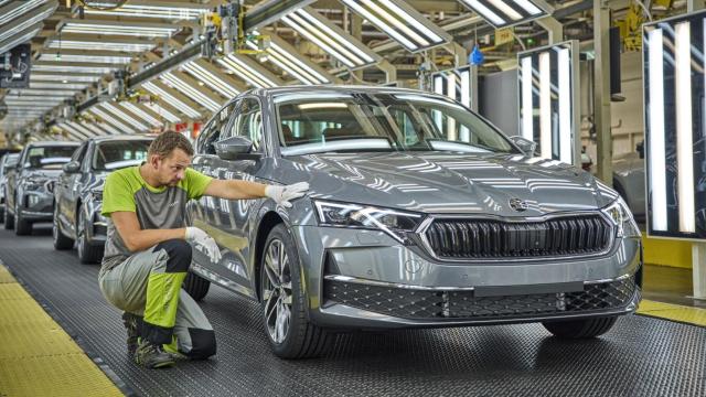 Fábrica de Skoda en República Checa