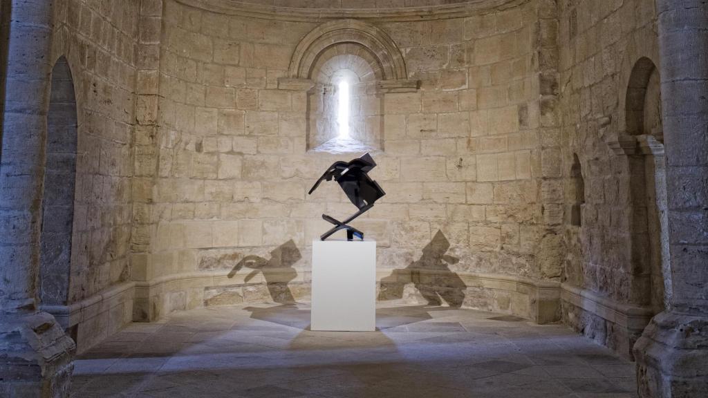 'Rumor de Límites V', una pieza única esculpida por el artista donostiarra Eduardo Chillida.