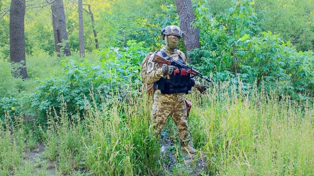 Mauricio, en el frente ucraniano.
