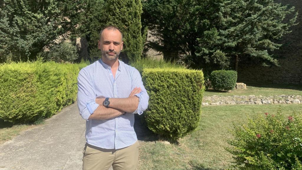 Pedro Lechuga atiende a EL ESPAÑOL de Castilla y León