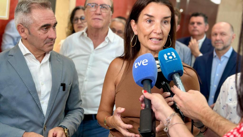 La consellera de Hacienda, Ruth Merino. EE