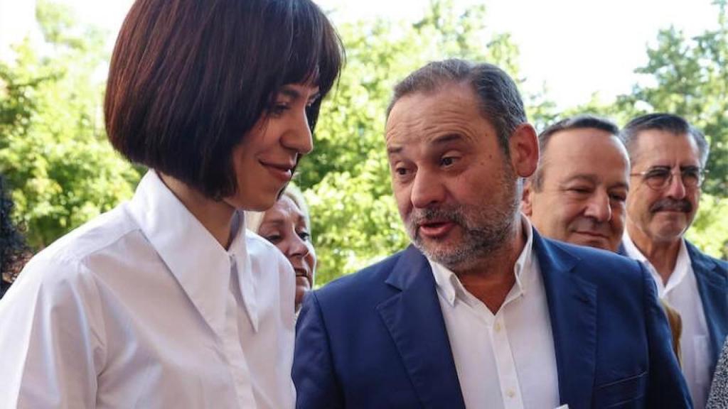 Diana Morant y José Luis Ábalos. Eduardo Parra / EP