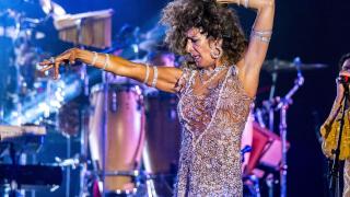 Rosario Flores en un concierto