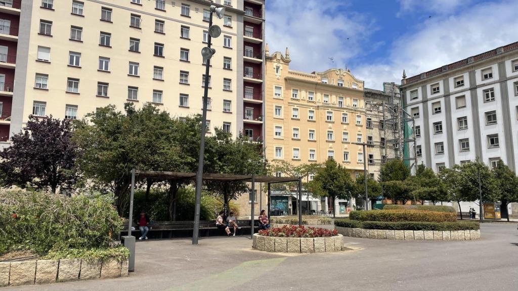Plaza de España de Ferrol.