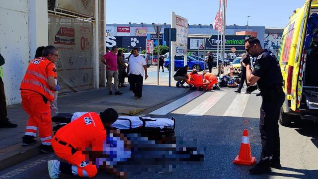 El accidente de este viernes en Málaga Nostrum.