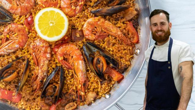 Alfredo Vozmediano en un montaje de El Español