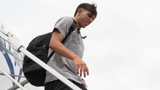 Izan Merino, jugador del Málaga CF