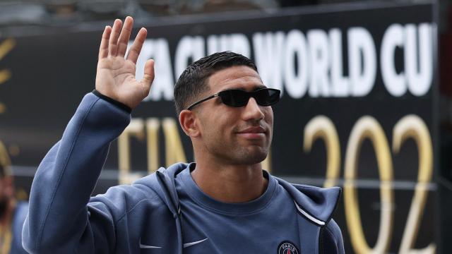 Achraf Hakimi, durante el Mundial de Clubes