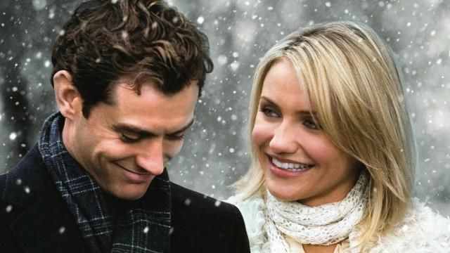 Jude Law y Cameron Diaz en una escena de 'The Holiday (Vacaciones)'.
