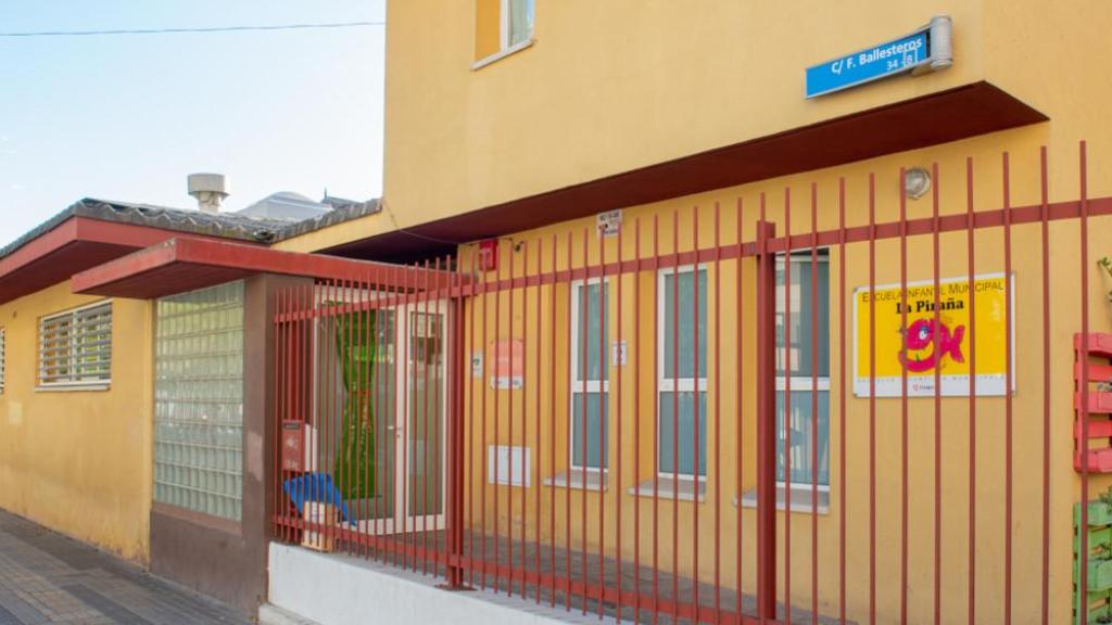 Fachada de la escuela infantil.