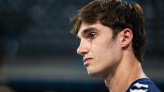 Pablo Urdangarin, durante un partido del Granollers el pasado viernes, 1 de agosto de 2025.