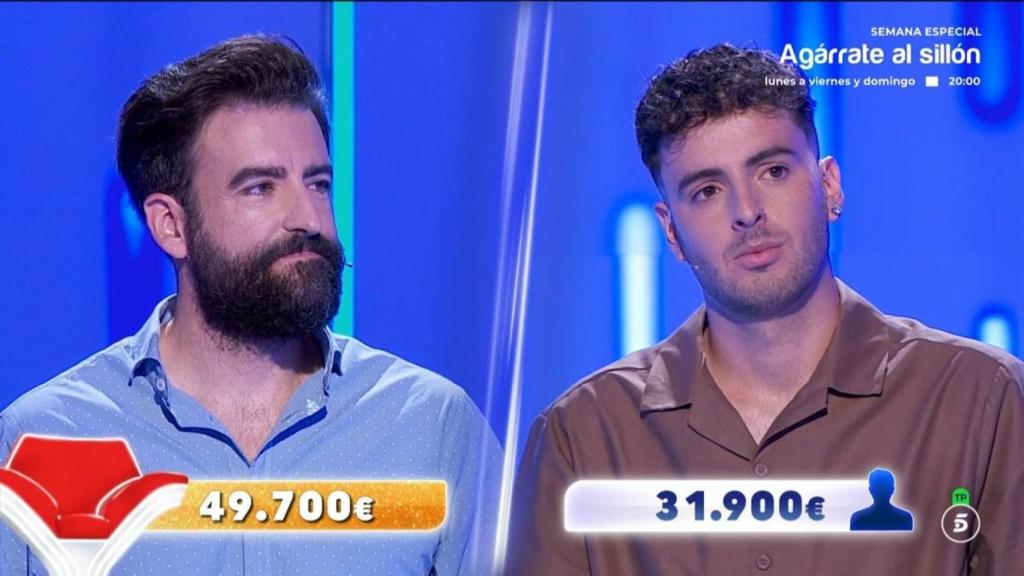 Rafa Castaño y Jordi en 'Agárrate al sillón'.