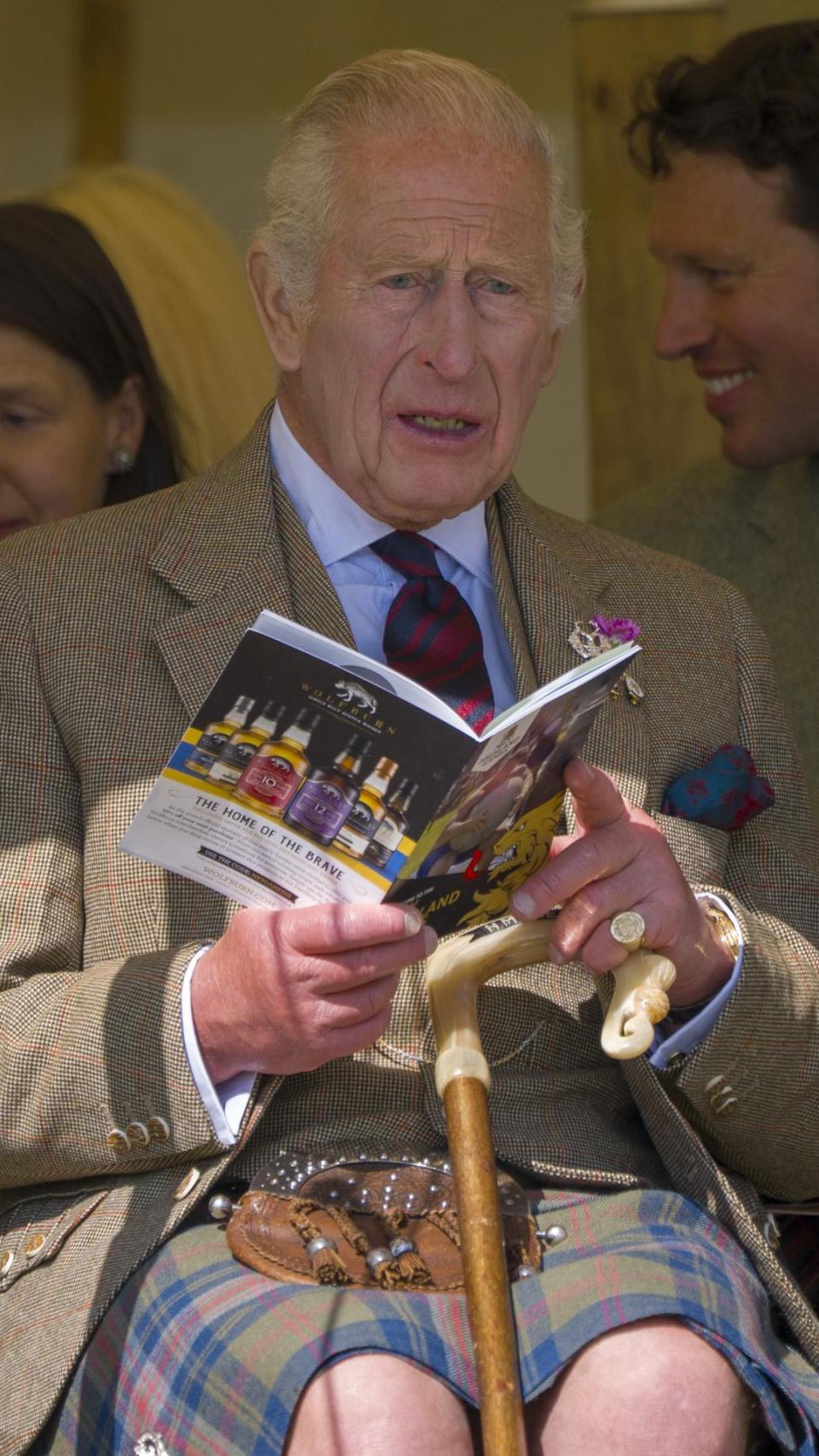 Carlos III ha regresado a Escocia. Allí ha participado en los Mey Highland Games.