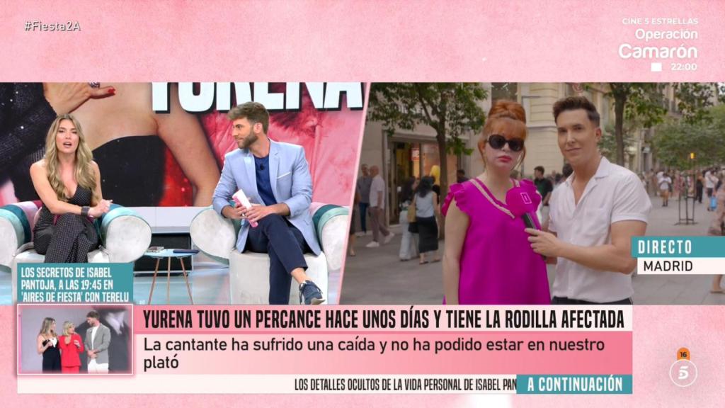 Álex Blanquer, César Muñoz, Yurena y Omar Suárez en 'Fiesta'.