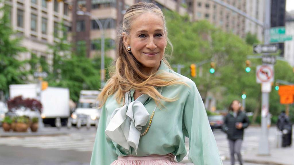 Sarah Jessica Parker en una escena de la tercera temporada de 'And Just Like That'.