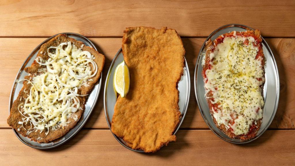 Las milanesas de La Diez.