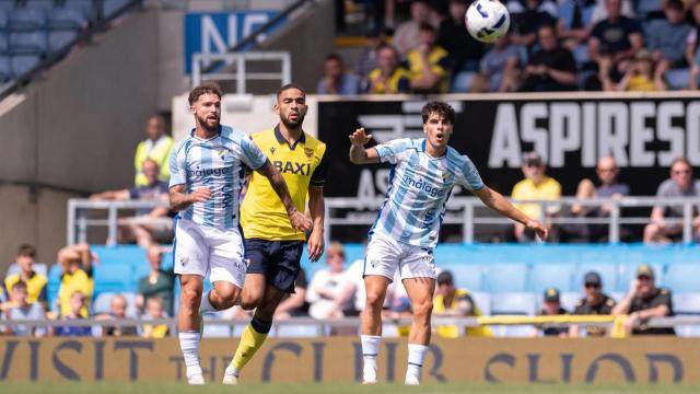 Una imagen del Oxford United vs. Málaga CF de pretemporada.
