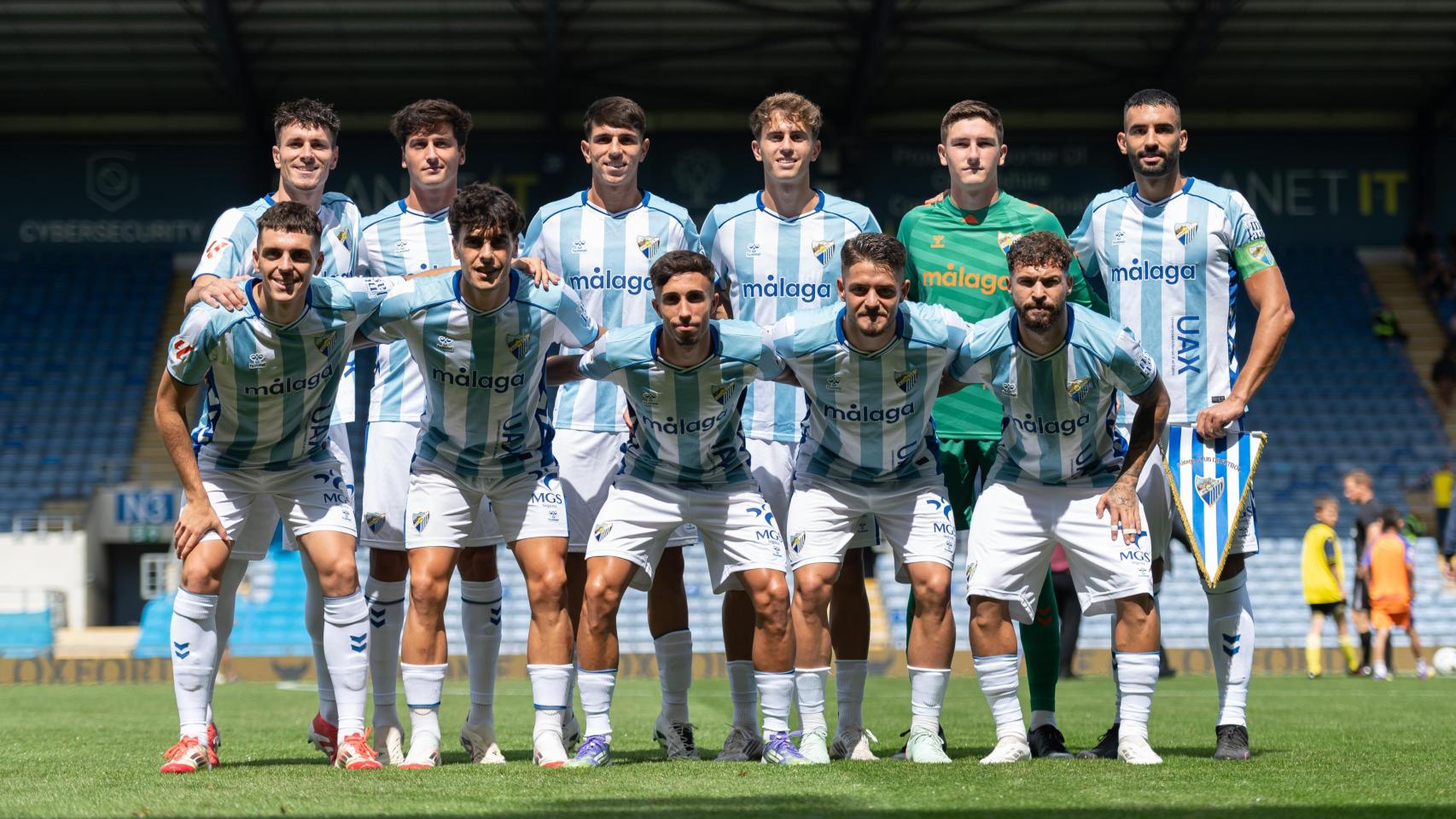 GALERÍA: Las imágenes del Oxford United vs. Málaga CF