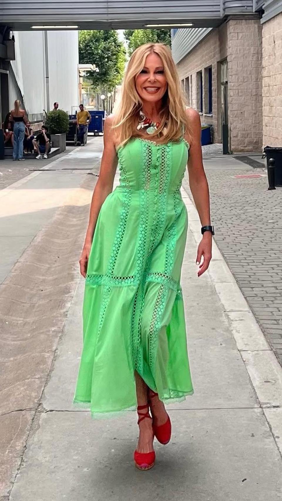 Ana Obregón, en una imagen de sus redes sociales.