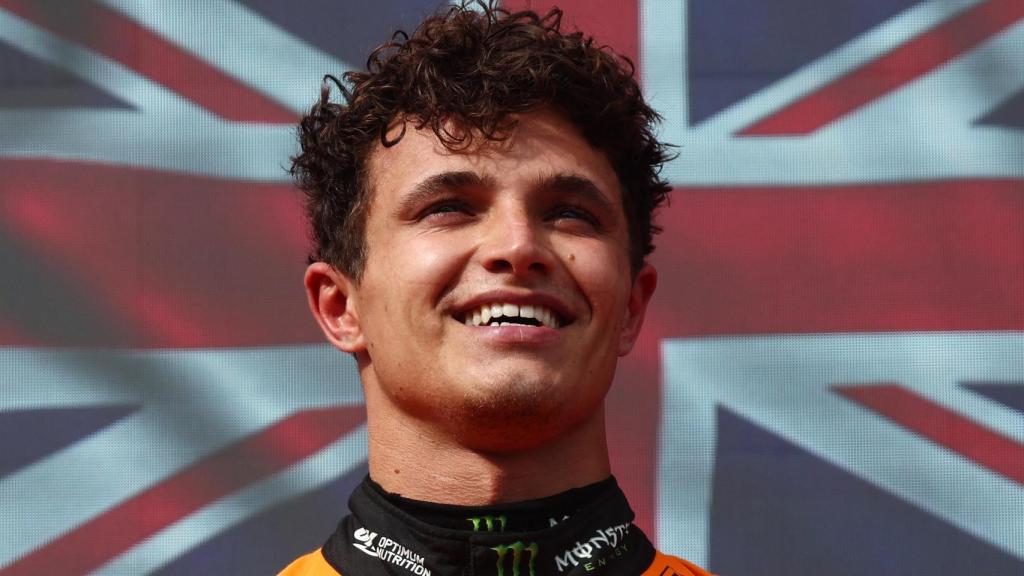 Norris, feliz por su victoria de este domingo.