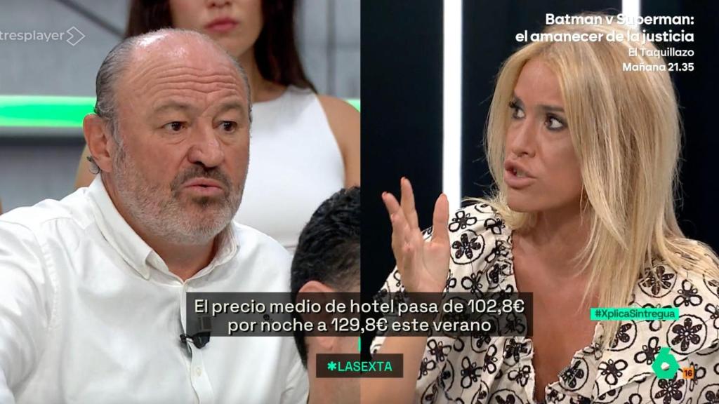 Luis Castillo y Afra Blanco en 'laSexta Xplica'.