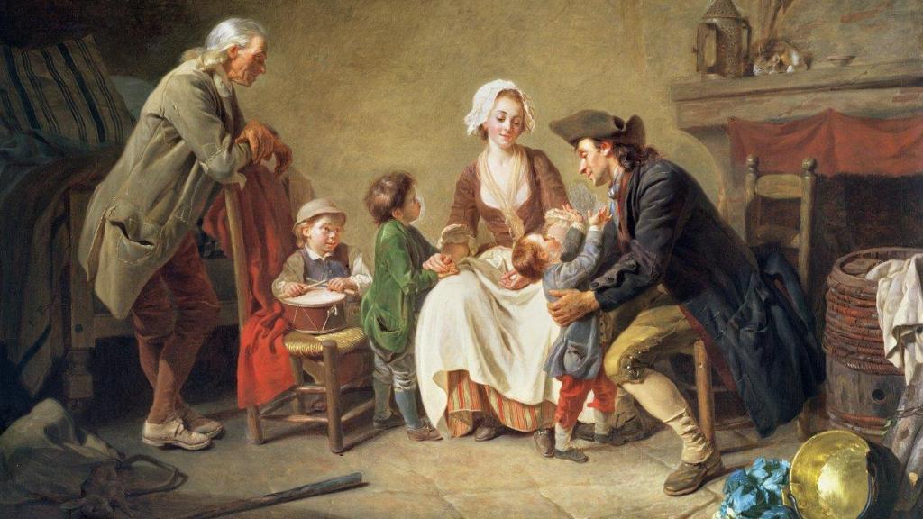 'Amor paternal' de Etienne Aubry.