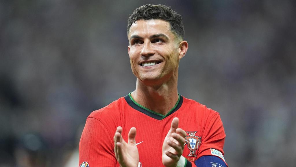 Cristiano Ronaldo, con la selección de Portugal.