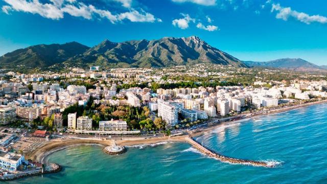 Vistas de Marbella.