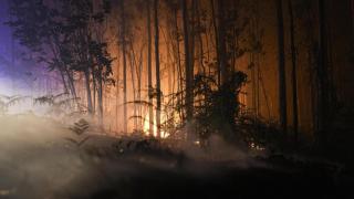 Uno de los incendios de Ponteceso (A Coruña).