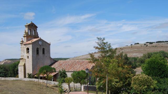 Imagen de la Iglesia de Masa, en Burgos.