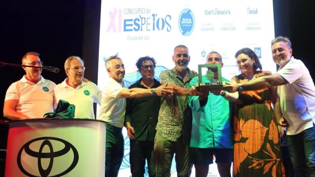 Imagen de la entrega de premios del concurso de espeteros de la Costa del Sol.
